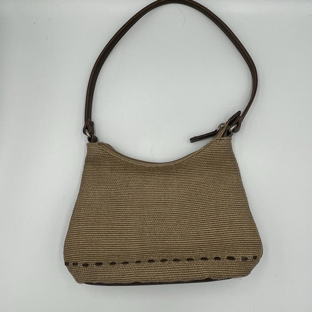 Vintage Relic‎ Purse Tan Brown Woven Boho Festival Retro 90s Vibes Minimalistic - Picture 3 of 12